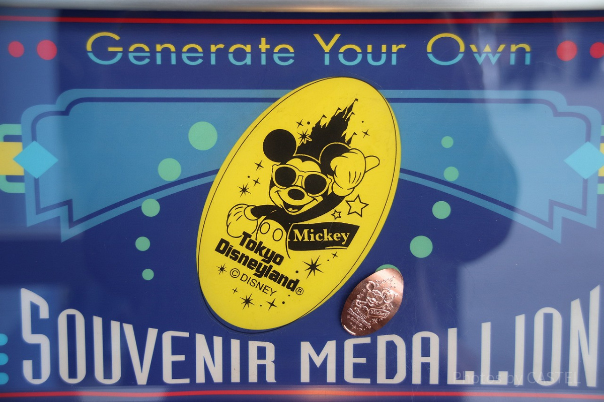 ミッキーのスーベニアメダル