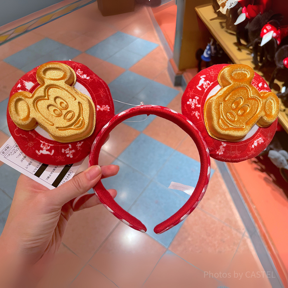 ミッキーワッフルカチューシャ