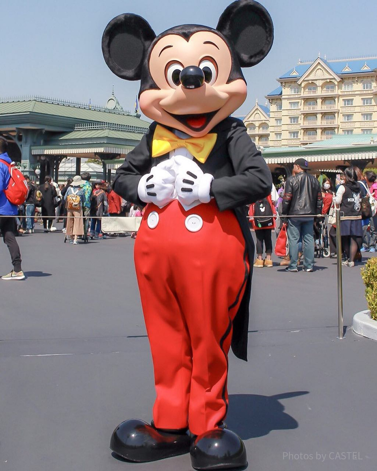 ディズニーランドで会えるミッキー