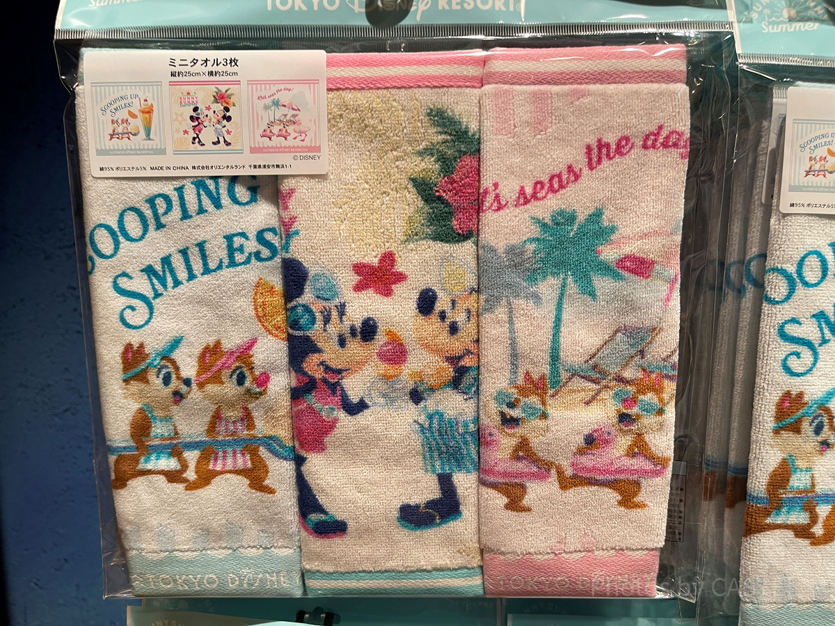 ミニタオルセット(ディズニー夏グッズ2025SUNNY SUNNY Summer)