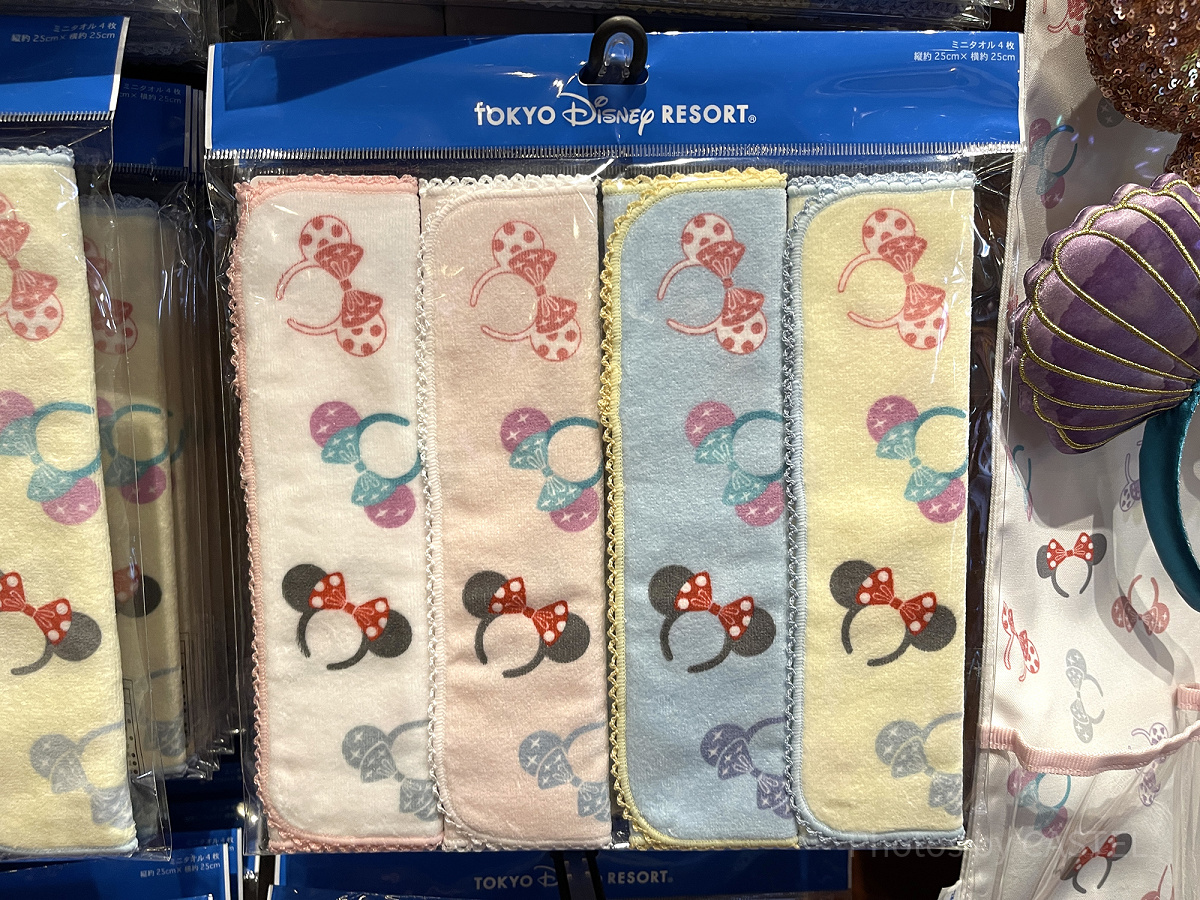 ミニタオルセット（ディズニーカチューシャ柄グッズ）| キャステル