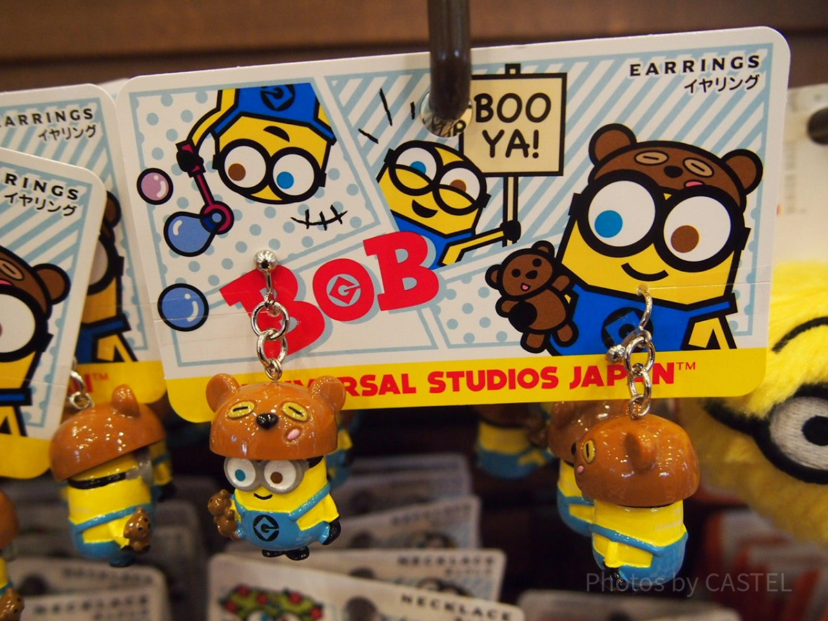 ミニオンボブイヤリング