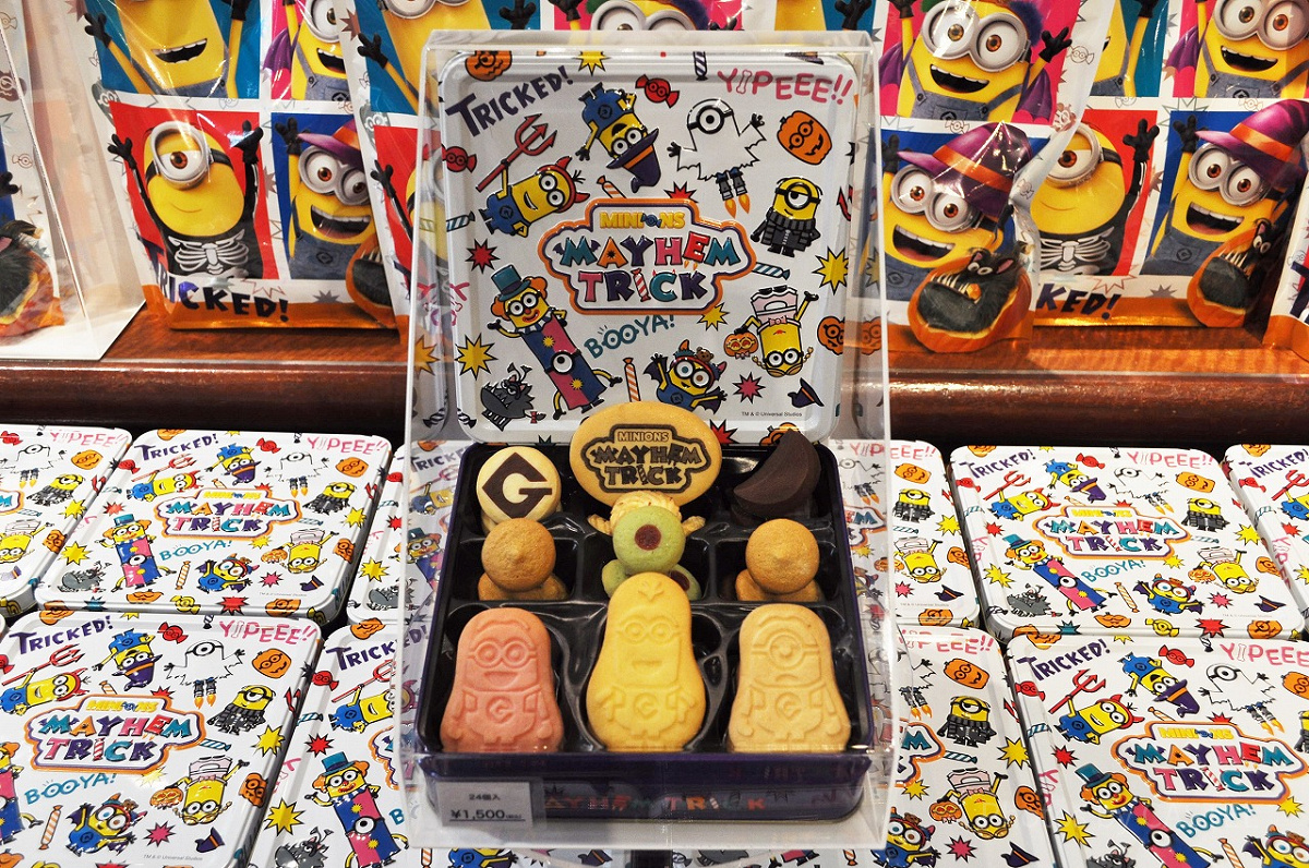 ミニオン「MINIONS MAYHEM TRICK」缶入りクッキー