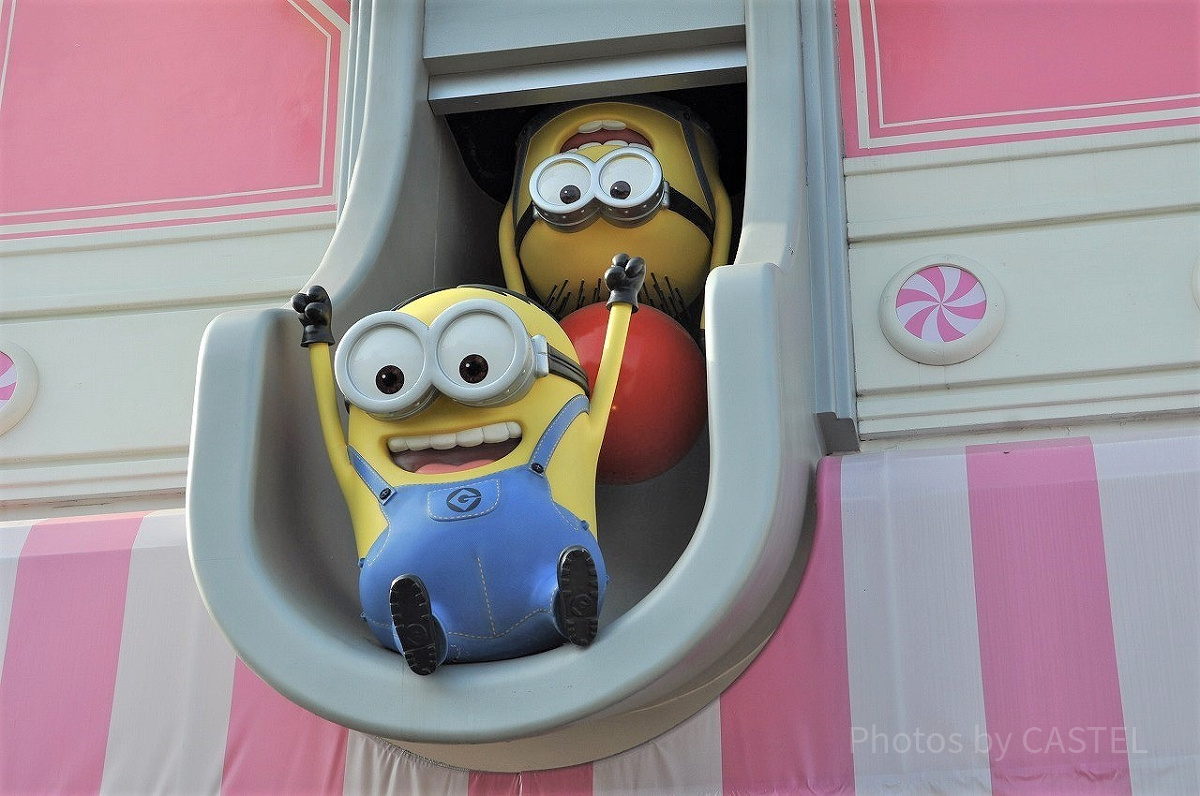 ミニオンパークのミニオンズ