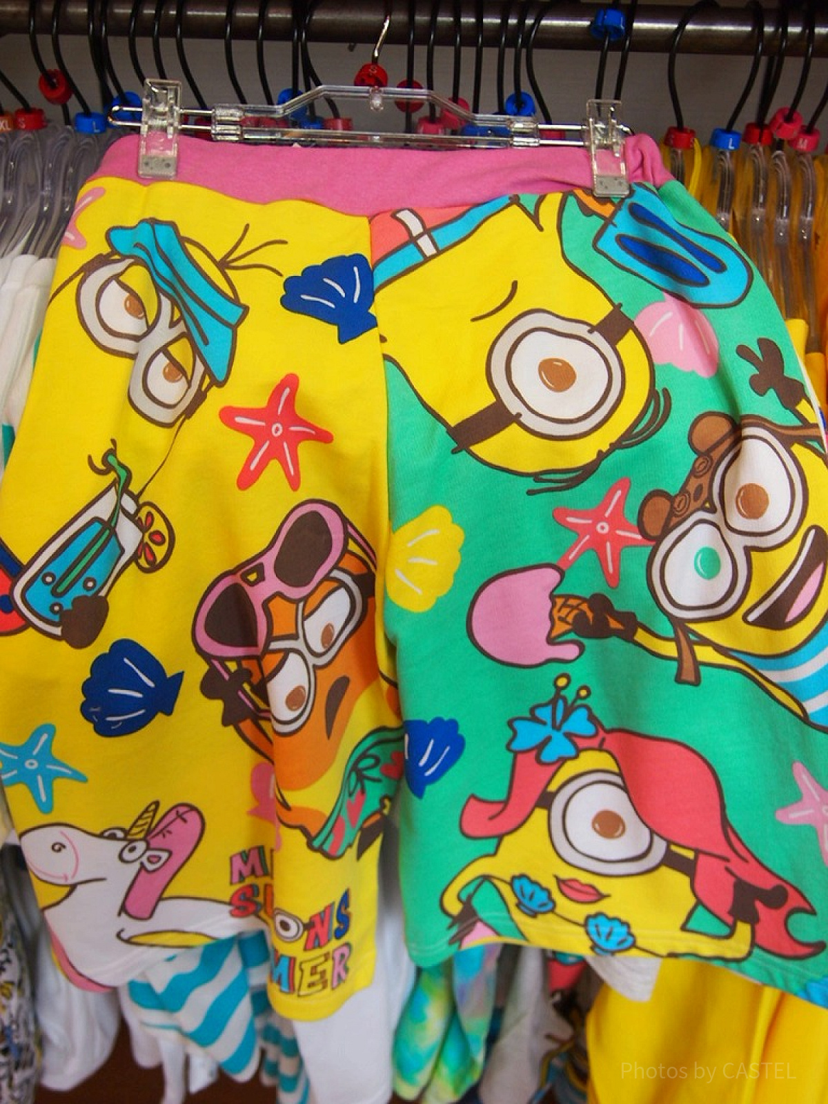 「MINIONS SUMMER」シリーズのパンツ