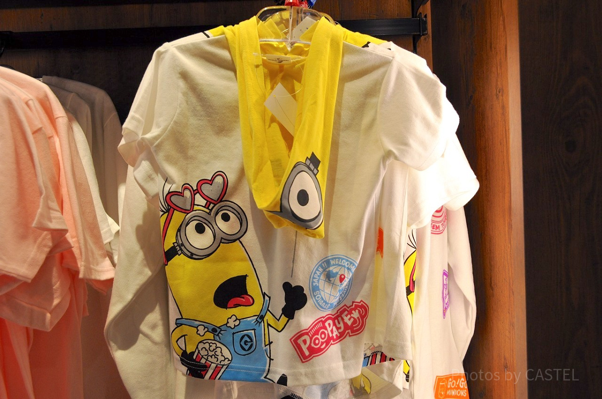 MINIONS TRAVELフード付きTシャツ（キッズ）