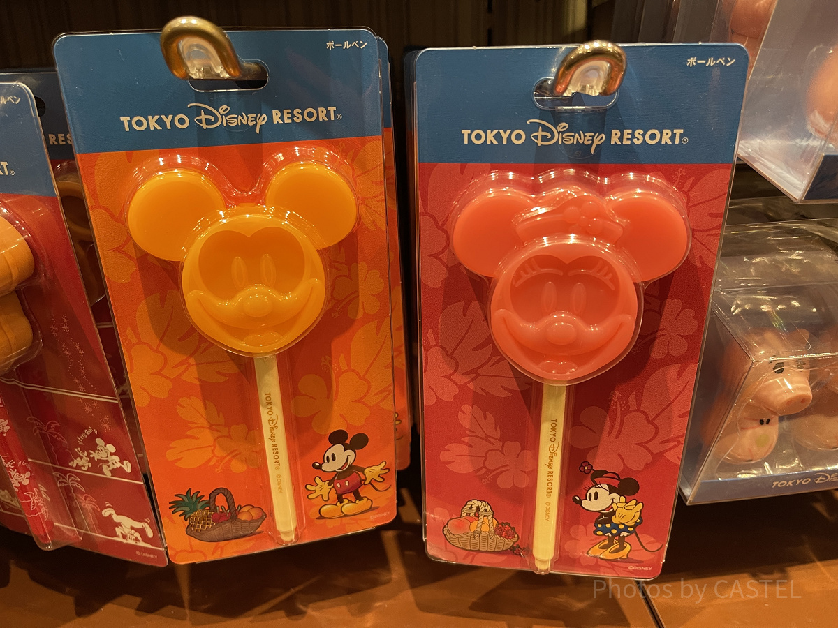 ミニーアイスバーのボールペン（写真右）