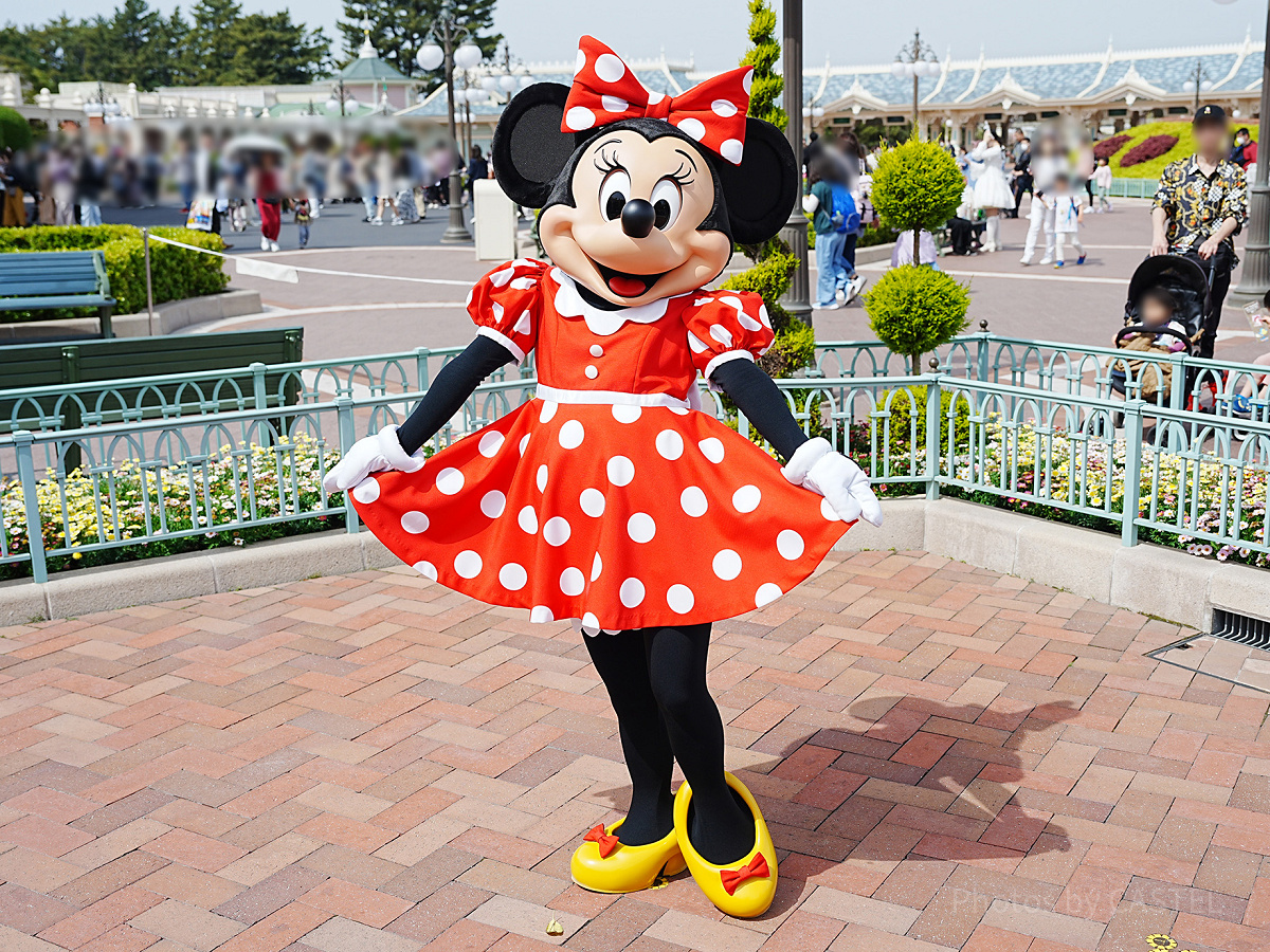 ウェッジウッド ジャスパー ディズニーミッキー & ミニー メインストリート メインストリート・ハウス前で会えるミニー| キャステル | CASTEL