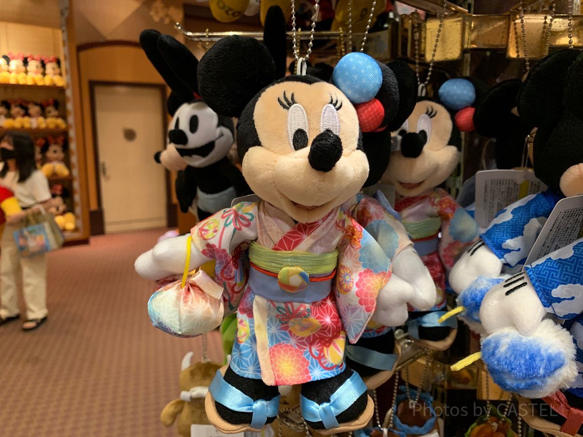 ミニーぬいぐるみバッジ| キャステル | CASTEL ディズニー情報