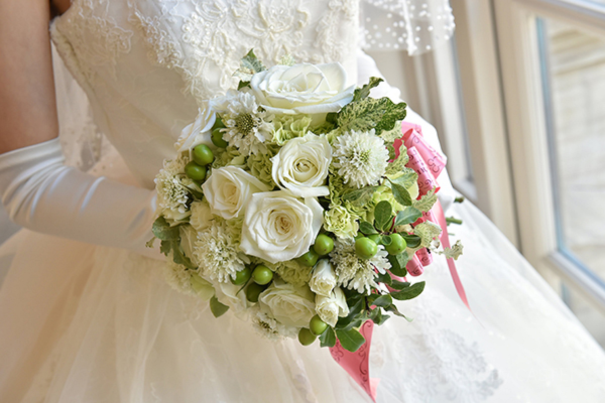 ミラコスタの結婚式のウェディングブーケ| キャステル | CASTEL