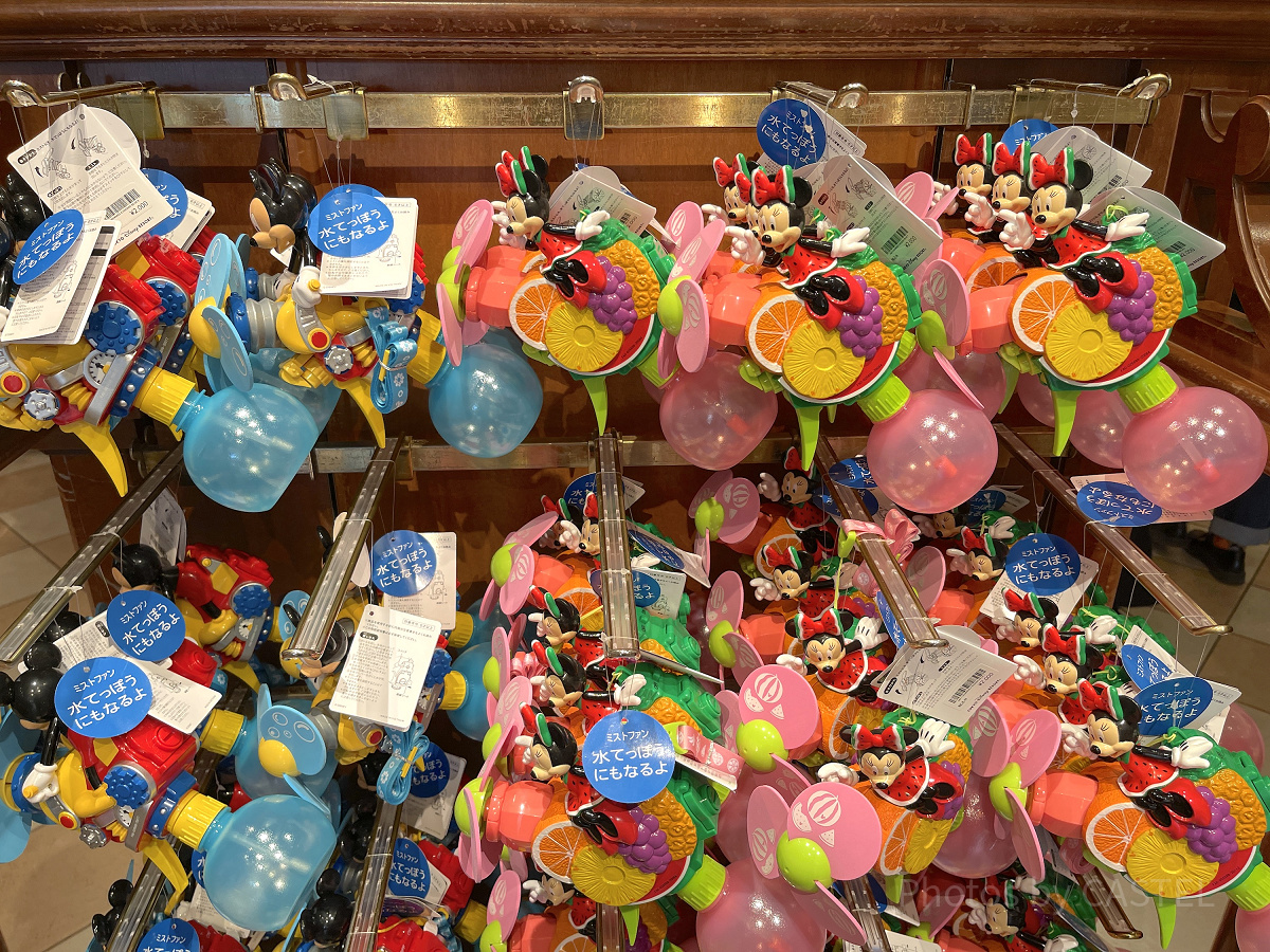 ディズニーリゾートで買えるミストファン| キャステル | CASTEL