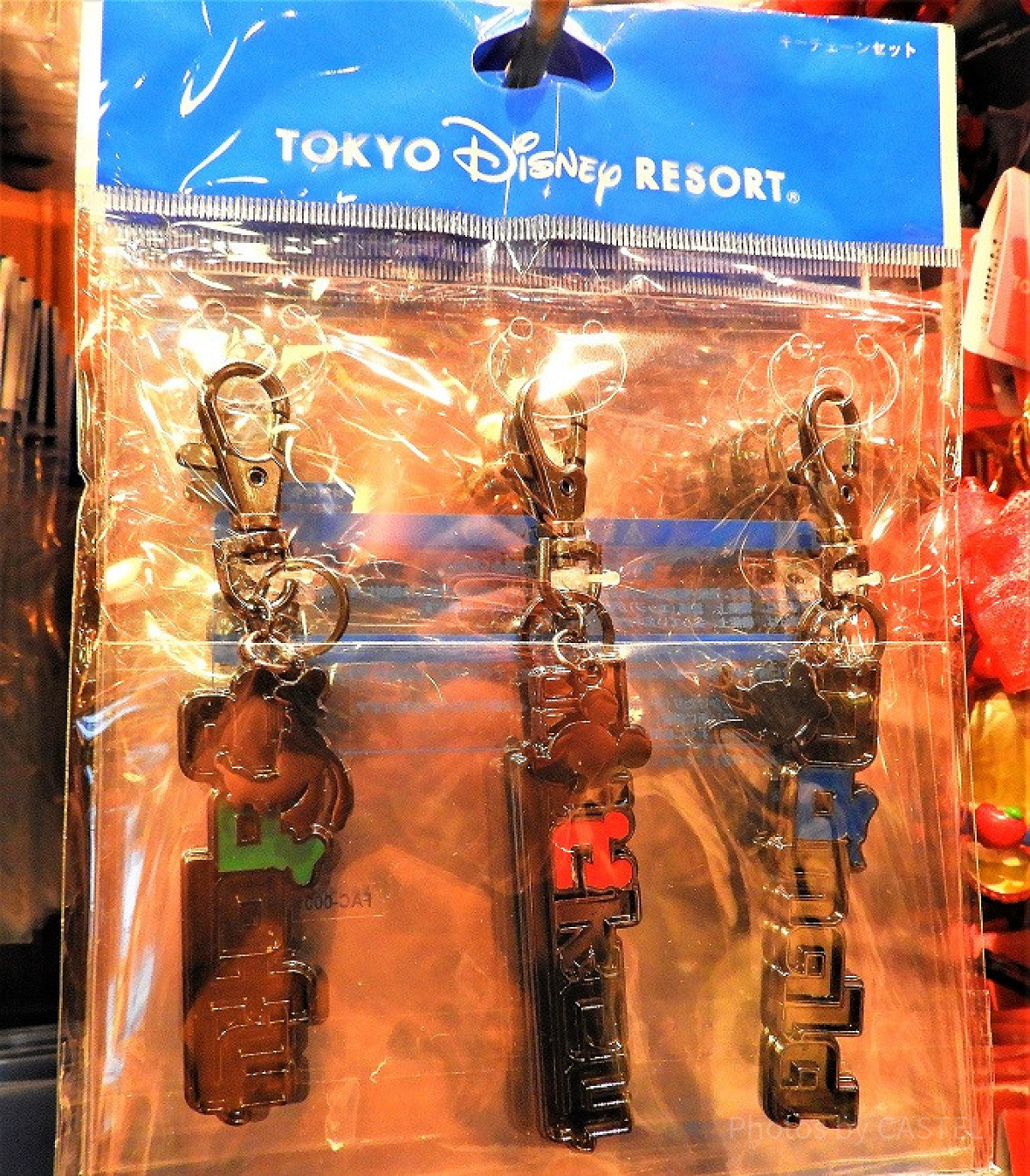 ネームロゴキーホルダーセット