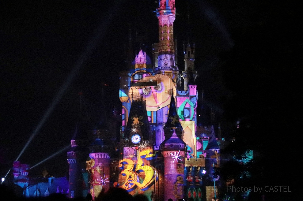 ナイトショー「Celebrate! Tokyo Disneyland」