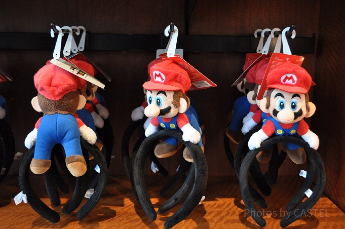 第19位：スーパーマリオ「マリオ」のぬいぐるみカチューシャ