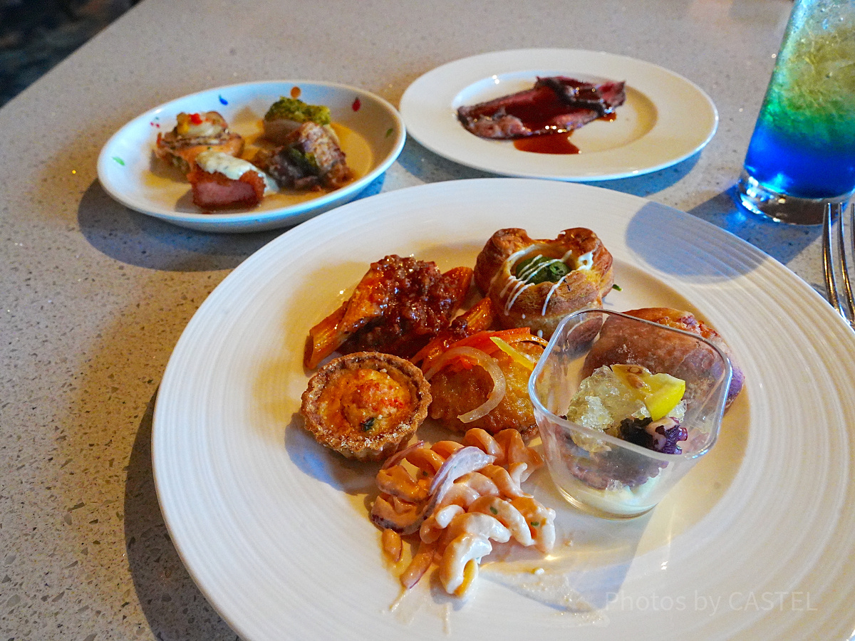 オチェーアノのブッフェ