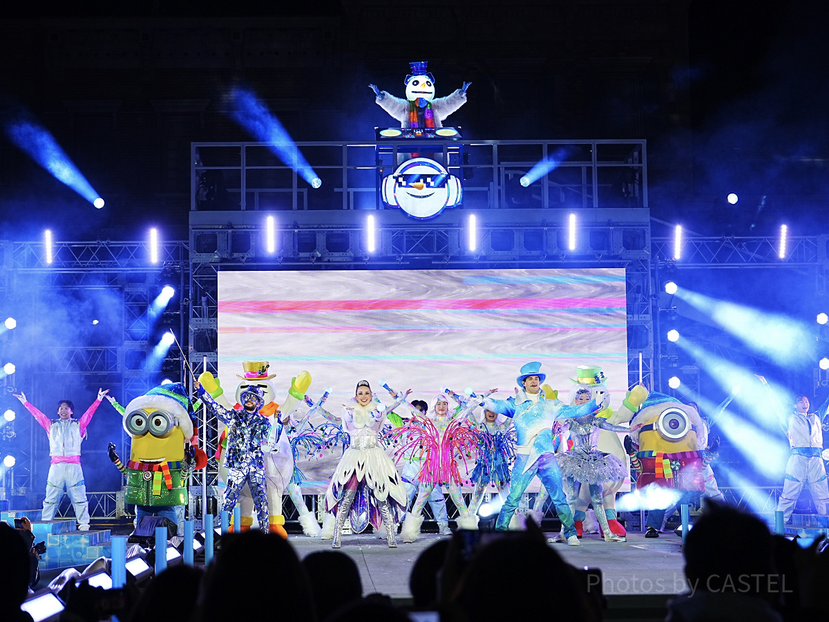 ユニバのショーの様子