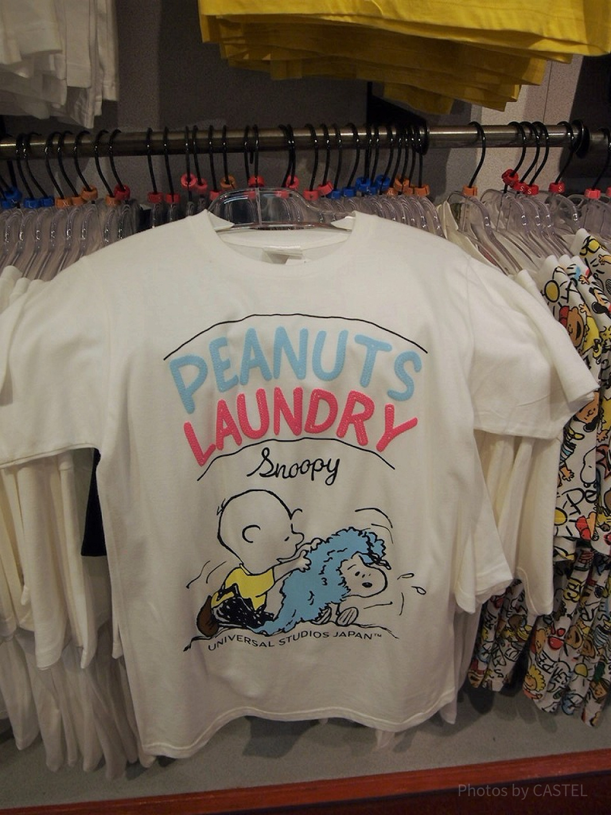 PEANUTS LAUNDRY（ピーナッツ・ランドリー）Tシャツ／白