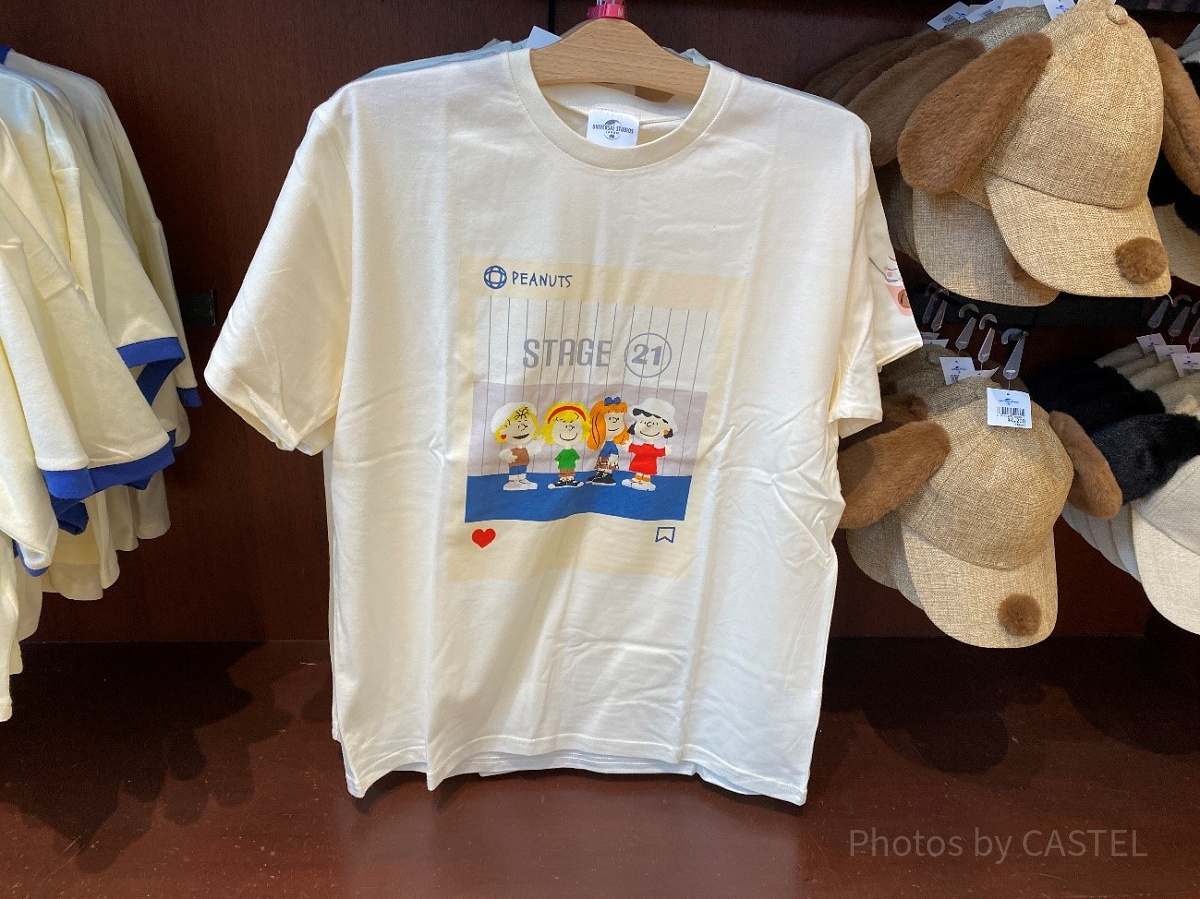 ピーナッツSNS風Tシャツ