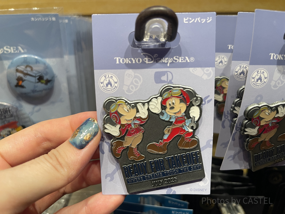 ピンバッジ(ドリームス・テイク・フライトグッズ)