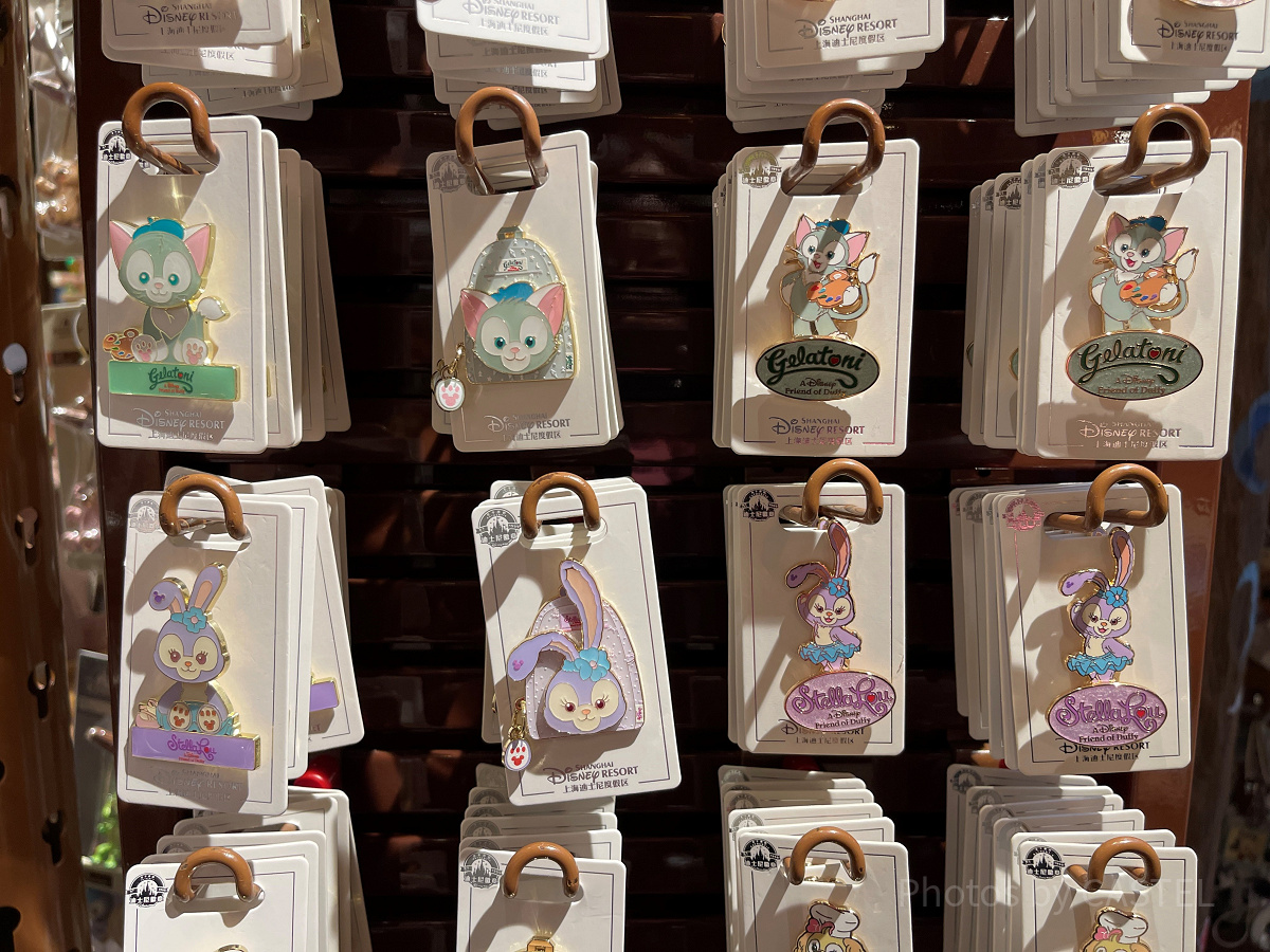 ダッフィー&フレンズピンバッジ（上海ディズニー）| キャステル