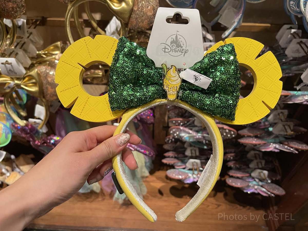 ディズニー (フード)パイナップル カチューシャ 香港ディズニー☆パイナップルプーさん ふわもふカチューシャ