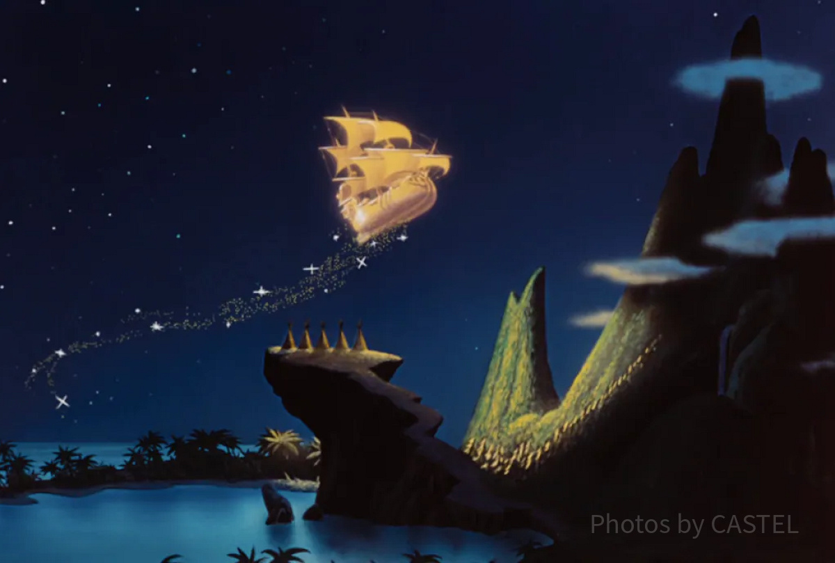 空を飛ぶ海賊船| キャステル | CASTEL ディズニー情報