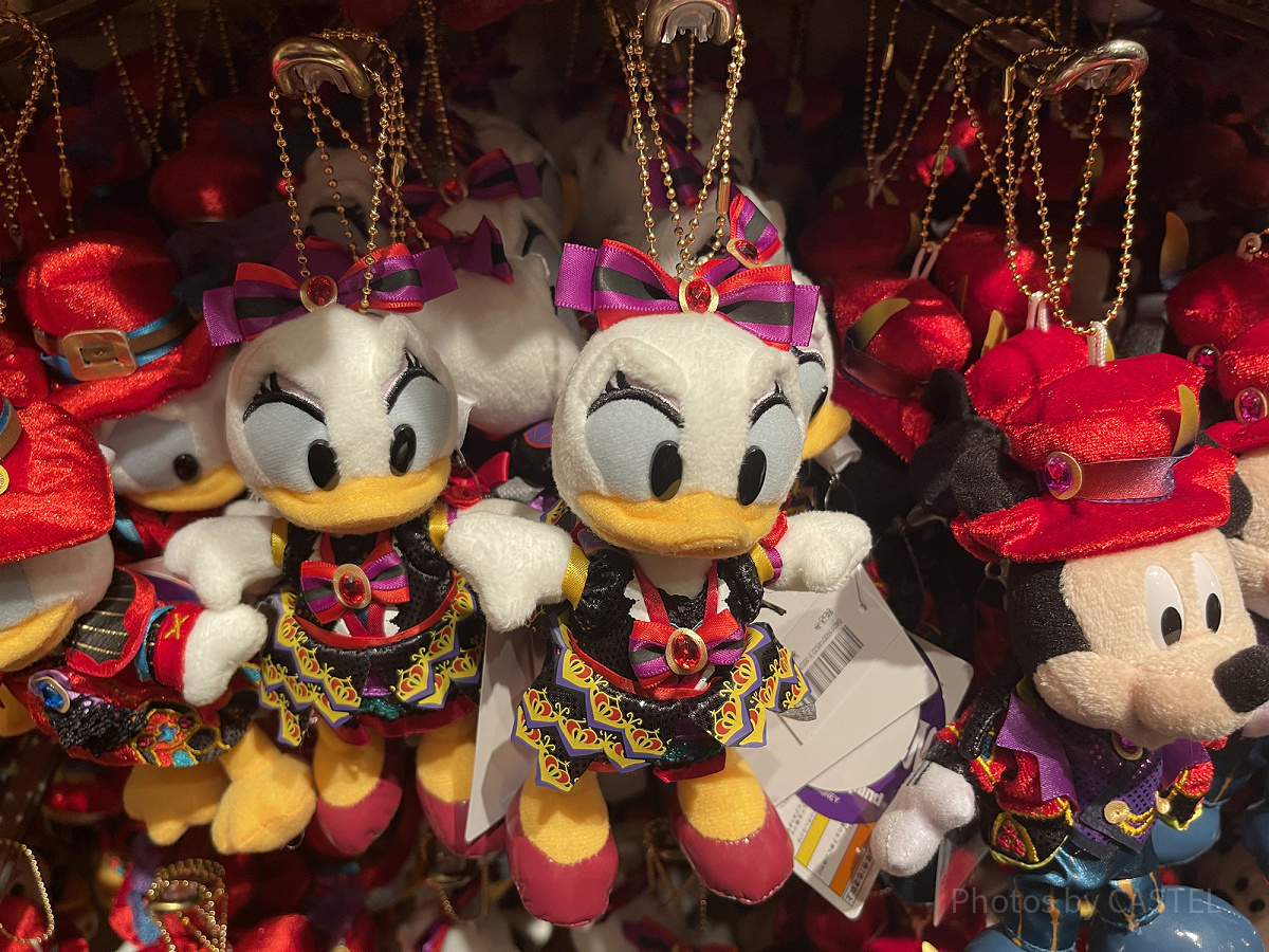 ディズニーハロウィンぬいぐるみバッジ2024 ぬいぐるみバッジ（ディズニーハロウィングッズ2024）| キャステル