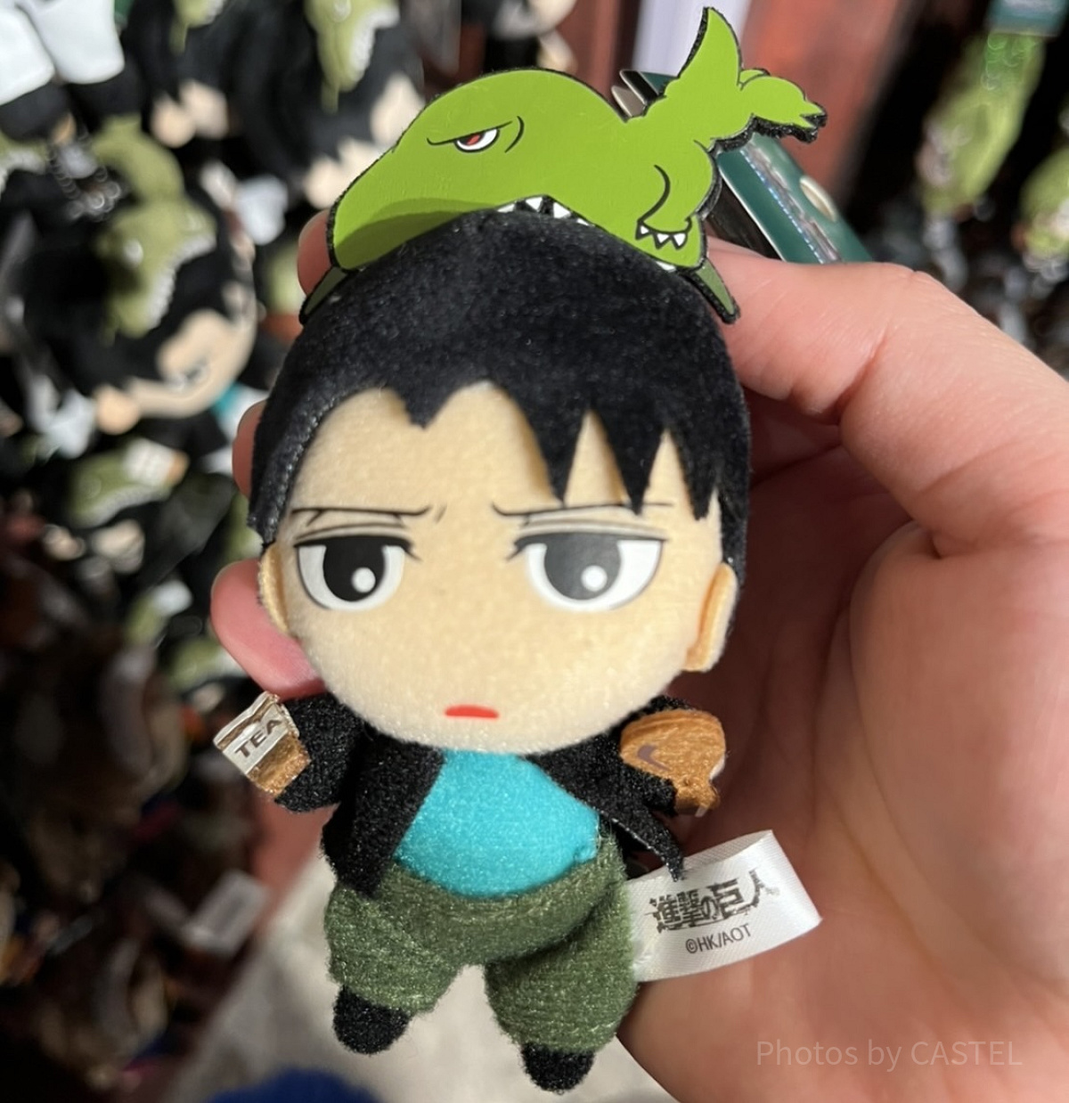 ぬいぐるみキーチェーン（小）（リヴァイ）〔USJ×進撃の巨人