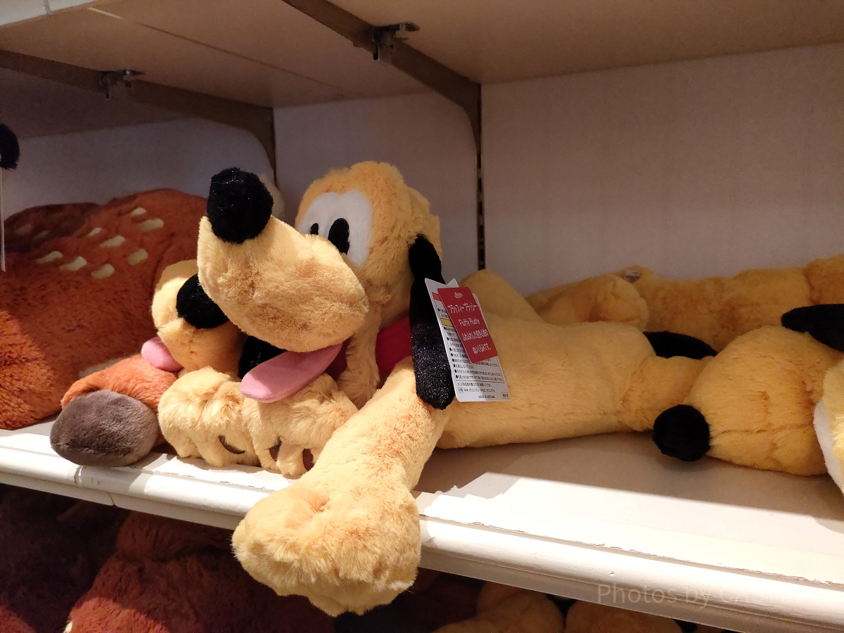 Disney プルート　パペット　ぬいぐるみ　50センチ越 特大 2点セット ディズニー プルート 大きいぬいぐるみ パペット - メルカリ