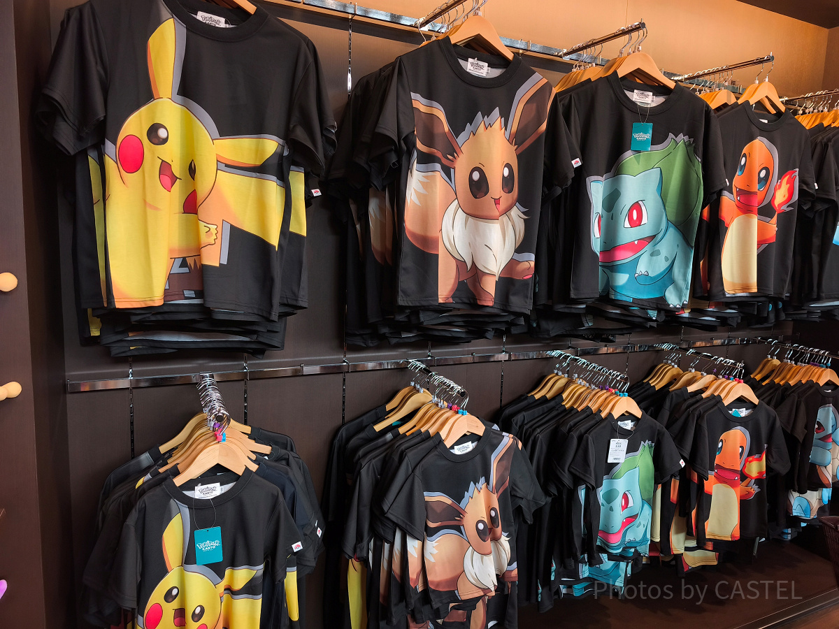 ポケパークカントー/Tシャツ| キャステル | CASTEL ディズニー情報