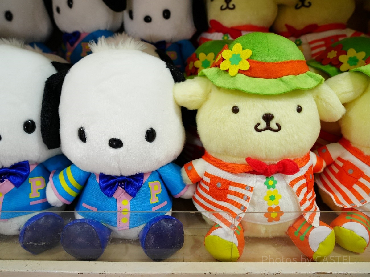 ポムポムプリン・ポチャッコぬいぐるみ| キャステル | CASTEL