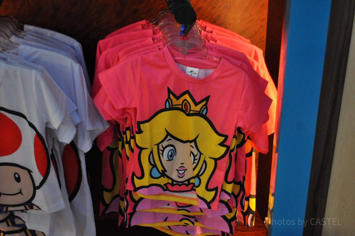 ピーチ姫のTシャツ| キャステル | CASTEL ディズニー情報