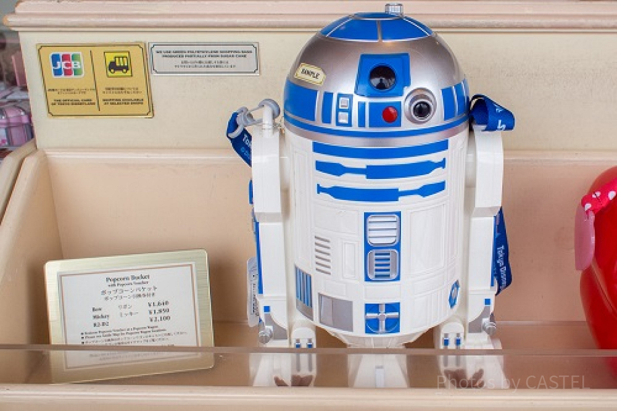 R2-D2ポップコーンバケット| キャステル | CASTEL ディズニー情報