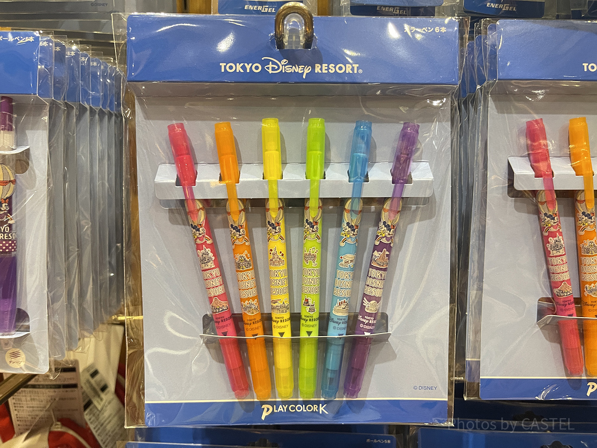 レトロ気球グッズ」カラーペン〈プレイカラー〉セット| キャステル