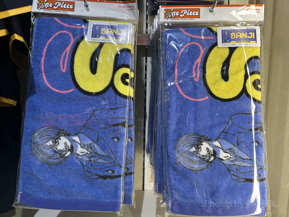 サンジフェイスタオル（ワンピースグッズ2025）