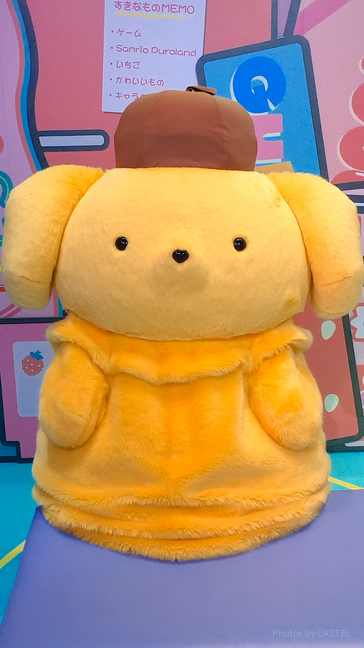 ポムポムプリン バースデーマスコット 2018 サンリオピューロランド ポムポムプリン バースデーマスコット サンリオピューロランド限定品