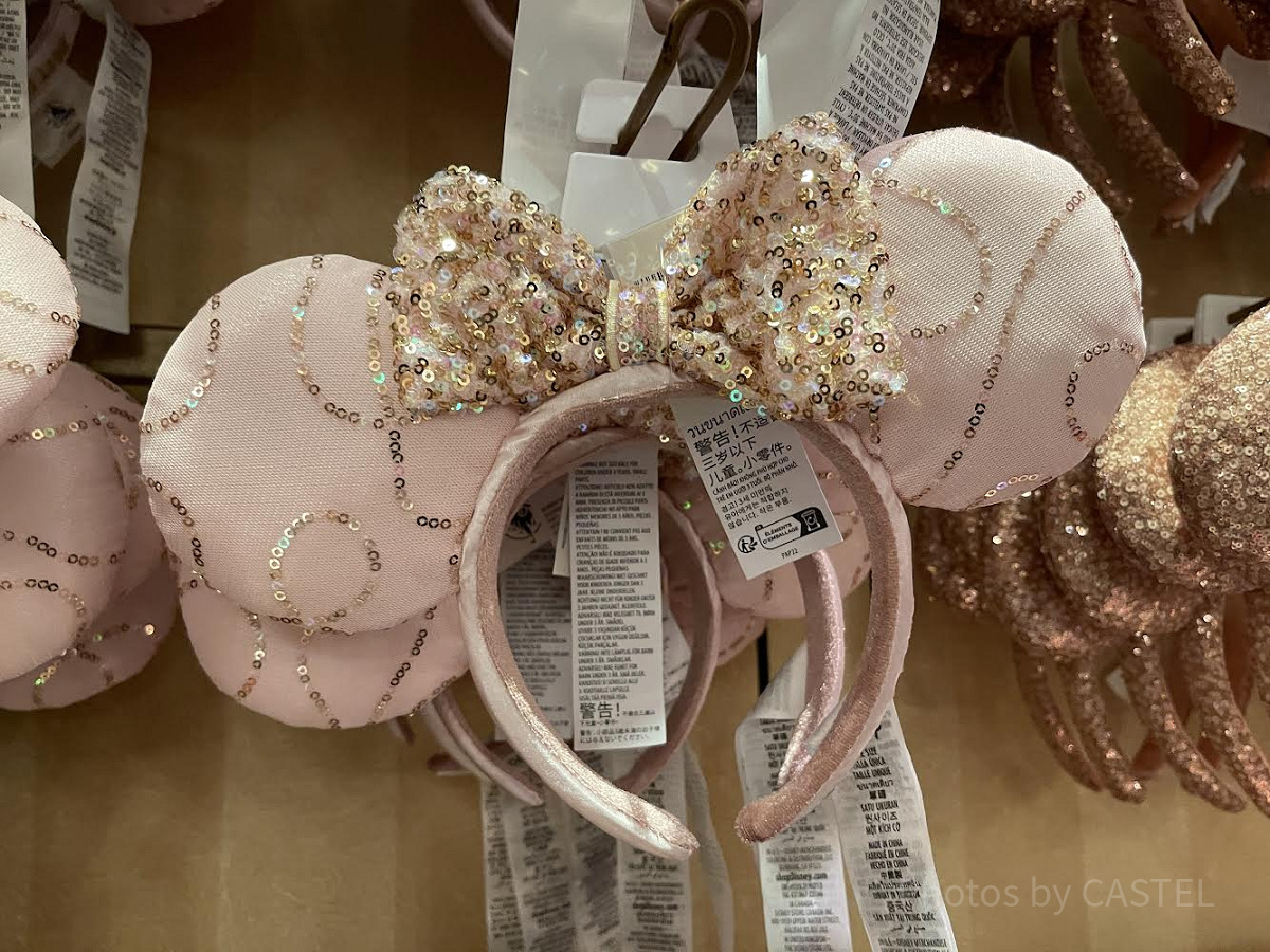 スパンコールラインカチューシャ