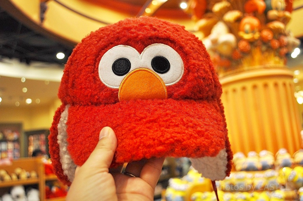 セサミストリート ボアキャップ（エルモ）| キャステル | CASTEL