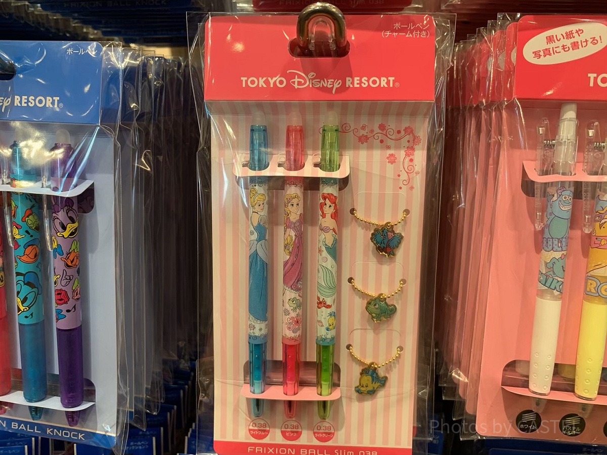 ボールペン3本セット（ディズニープリンセス）| キャステル | CASTEL
