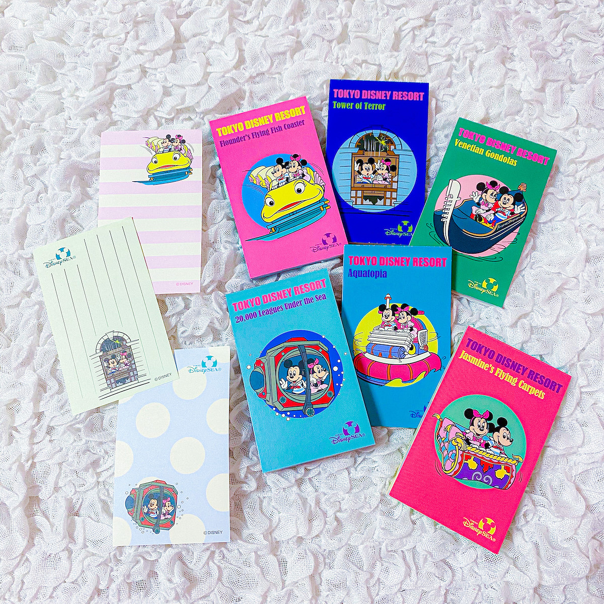 Tokyo Disney SEA ディズニーシー ボールペン メモ帳 Tokyo Disney SEA