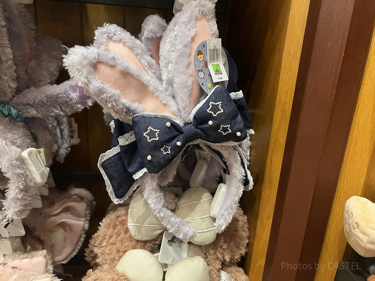 上海ディズニーランド カチューシャ ステラ・ルー 上海ディズニーカチューシャ：星柄リボン付のステラルーカチューシャ