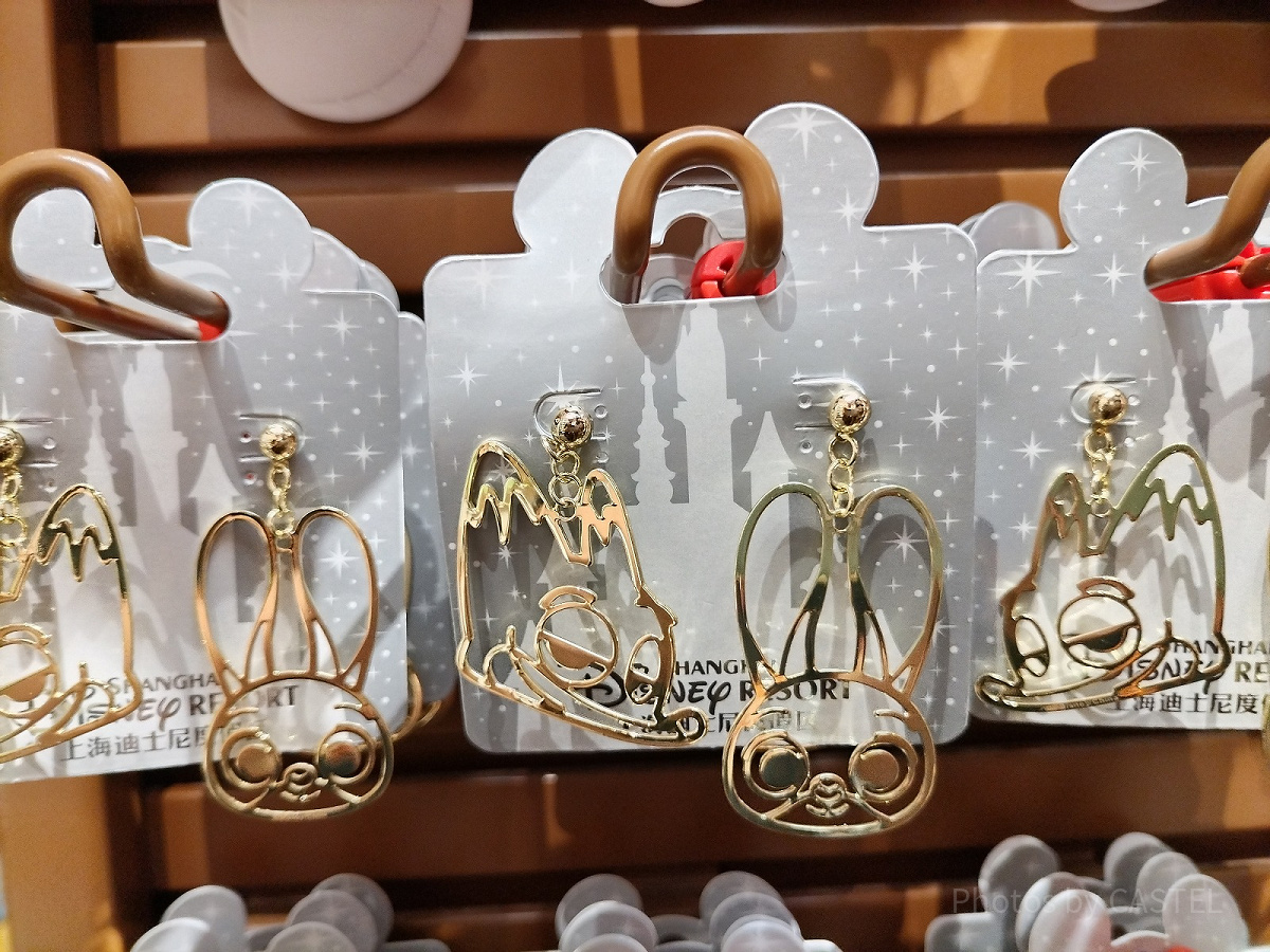 上海ディズニーズートピアグッズ：ジュディ＆ニックのイヤリング 