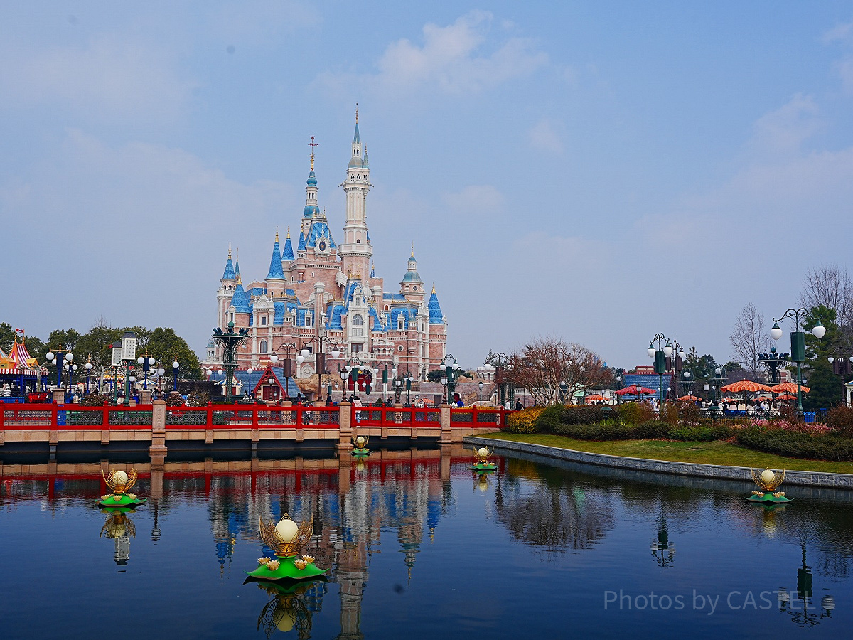 上海ディズニーランド：アーリーパークエントリーパスでパークの雰囲気を楽しむ