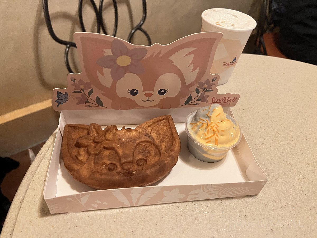上海ディズニーランド：リーナベルのワッフル| キャステル