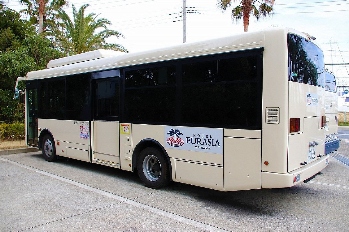 舞浜ユーラシアまで運行しているシャトルバス