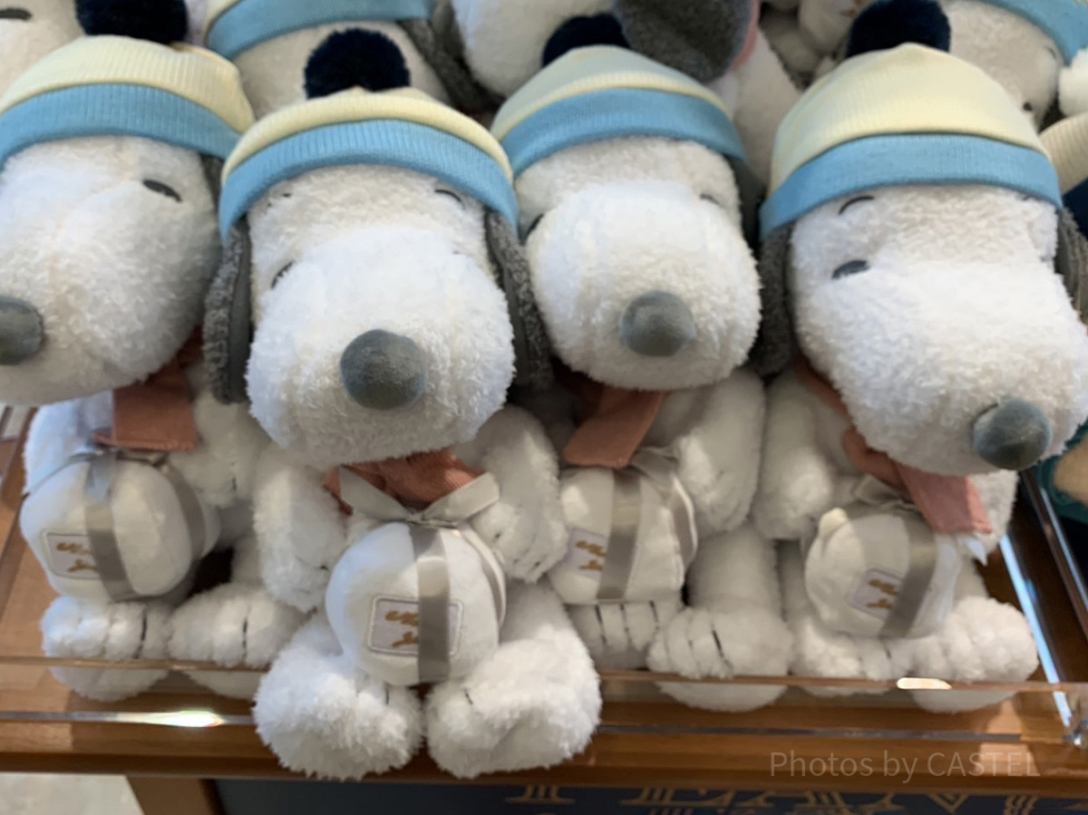 スヌーピーぬいぐるみ（USJクリスマスグッズ2023）| キャステル