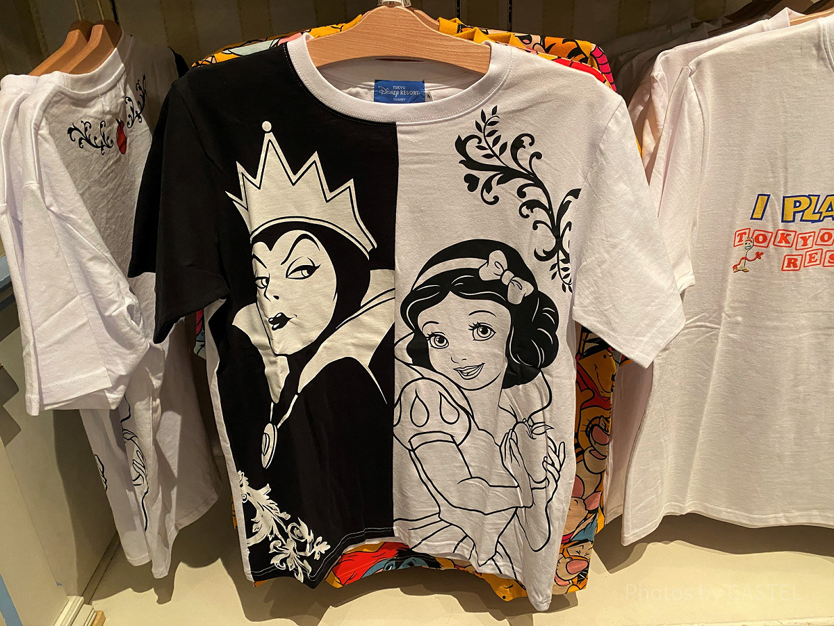 白雪姫＆女王Tシャツ