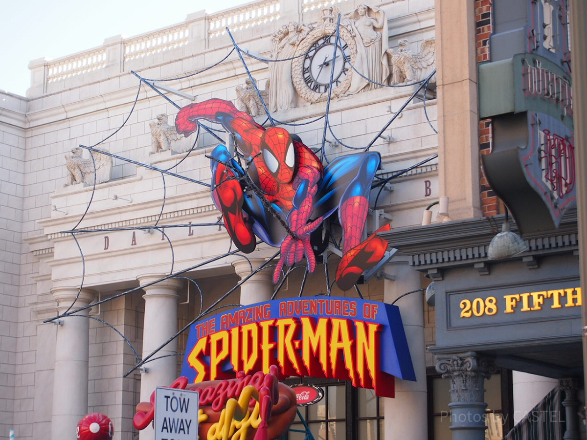 スパイダーマン・ザ・ライド| キャステル | CASTEL ディズニー情報
