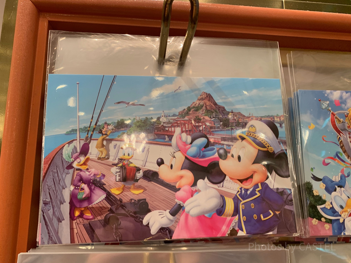 S.S.コロンビア号ポストカード| キャステル | CASTEL ディズニー情報