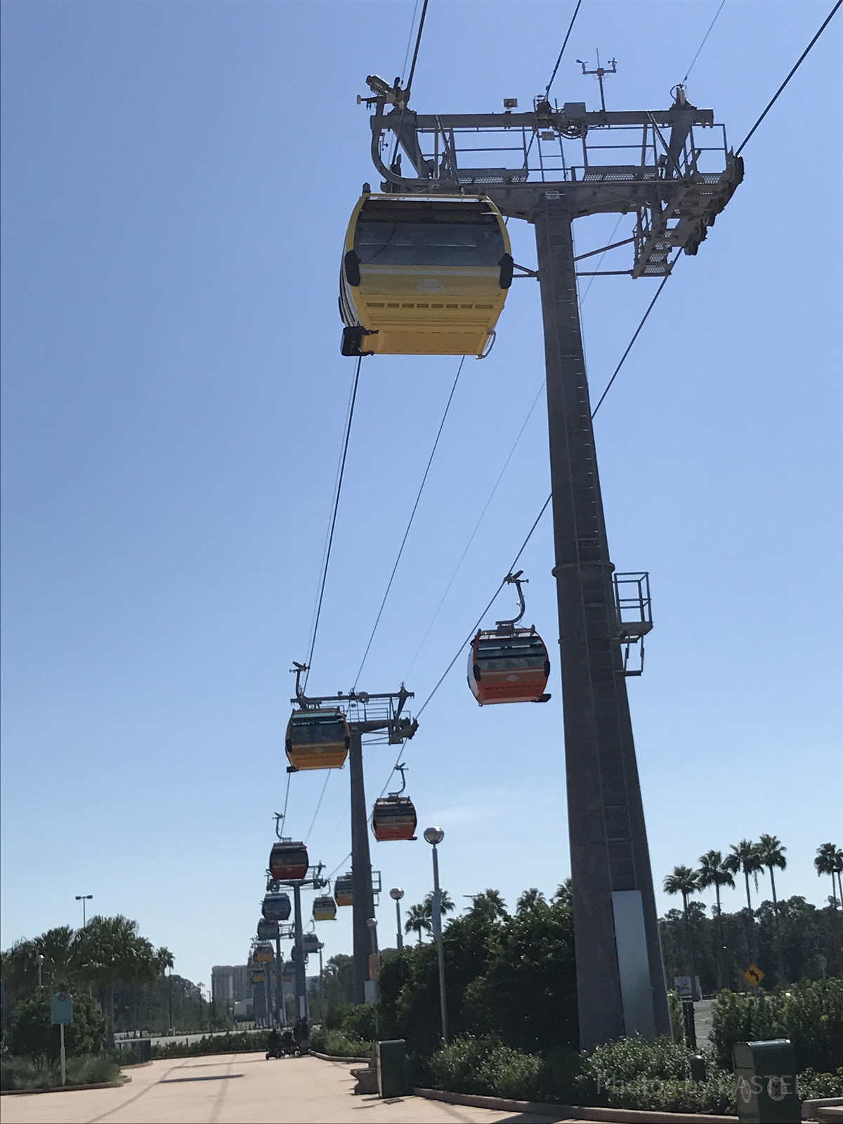 ディズニースカイライナーの様子